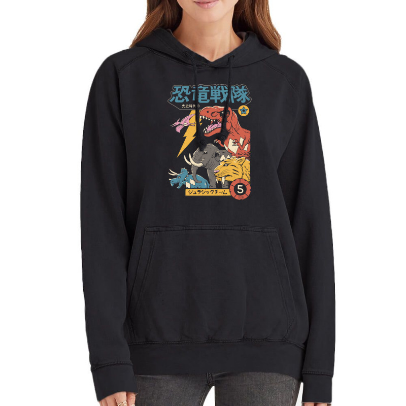 Dino Sentai Vintage Hoodie | Artistshot