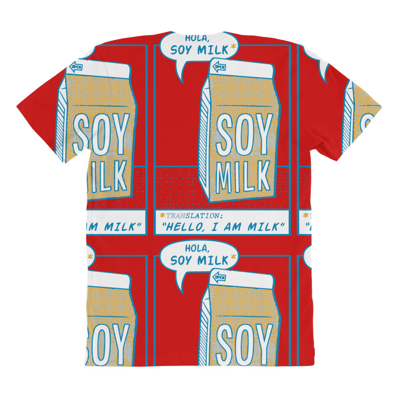 Custom Hola, Soy Milk All Over Women's T-shirt By Mdk Art - Artistshot