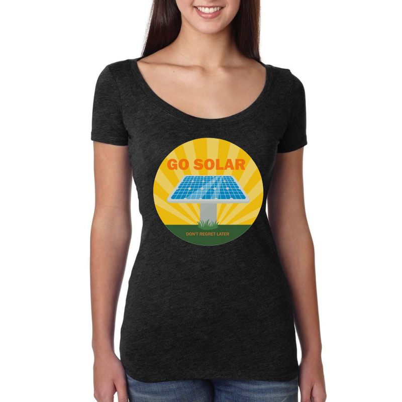 Save Energy Women's Triblend Scoop T-shirt by pujie asmara | Artistshot