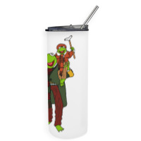 Frog Christmas Carol Skinny Tumbler | Artistshot