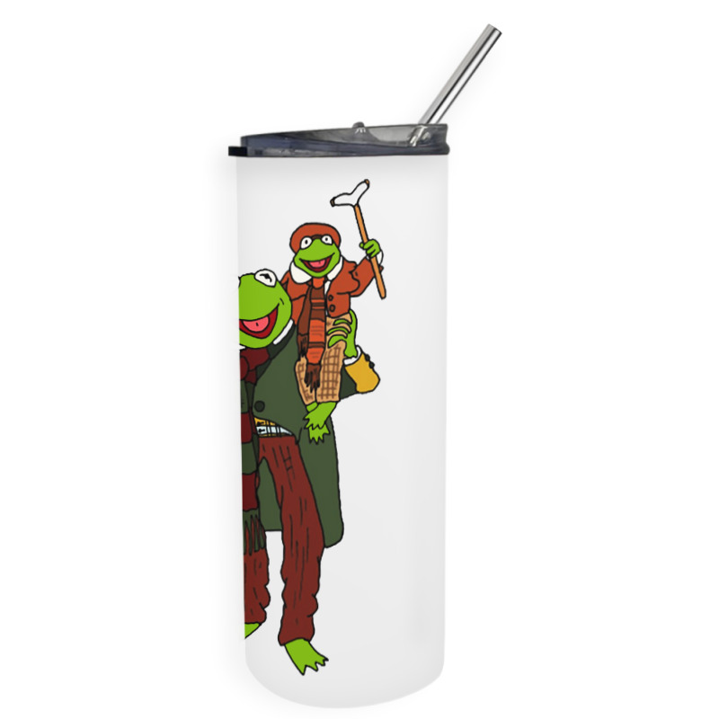 Frog Christmas Carol Skinny Tumbler | Artistshot