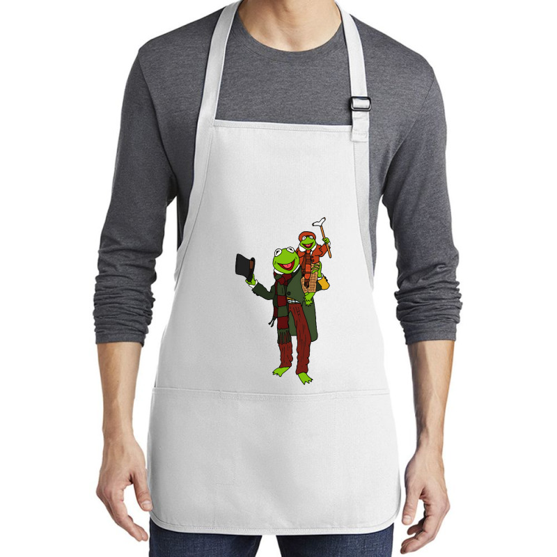 Frog Christmas Carol Medium-length Apron | Artistshot