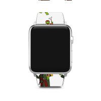 Frog Christmas Carol Apple Watch Band | Artistshot