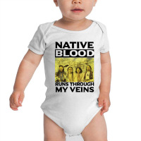 Native Blood Baby Bodysuit | Artistshot