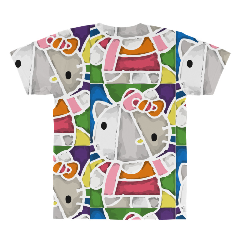 Hello Picasso Kitty All Over Men's T-shirt | Artistshot