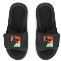 Retro Vintage Cat Slide Sandal | Artistshot