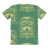 Johnny Cash American Rebel All Over Women's T-shirt | Artistshot