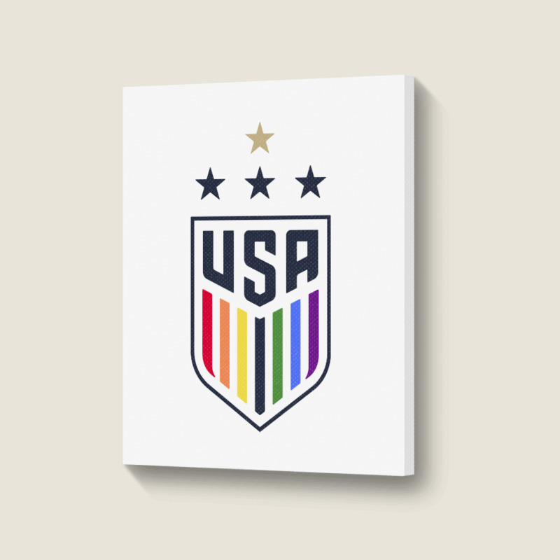 Uswnt Lgbtq Portrait Canvas Print | Artistshot