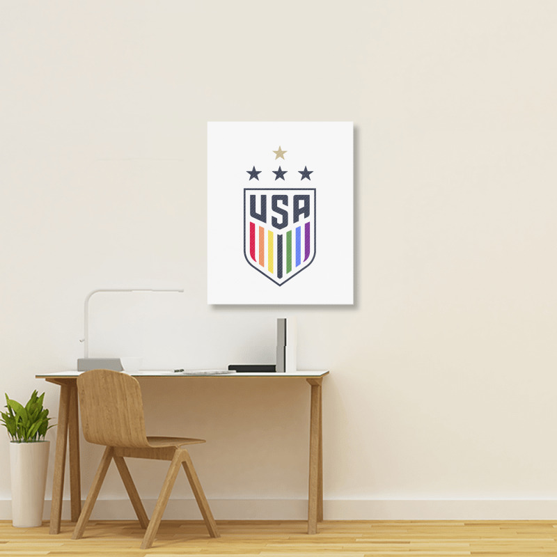 Uswnt Lgbtq Portrait Canvas Print | Artistshot