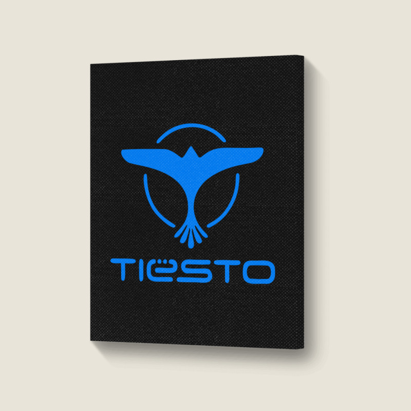 Tiesto Trance Electro Dance Music Portrait Canvas Print | Artistshot