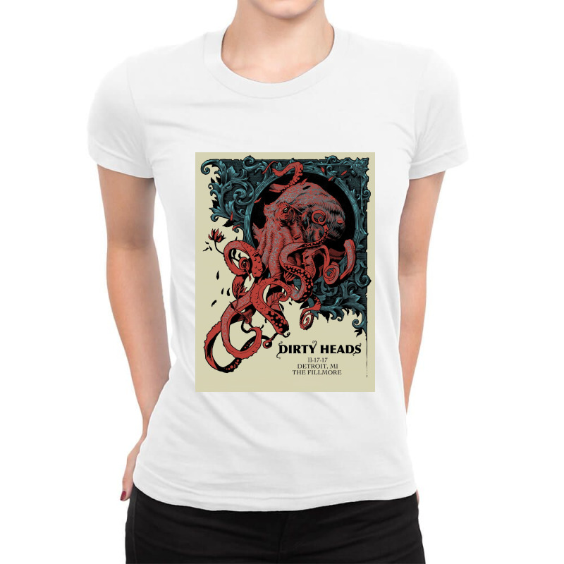 Dirty Heads Final V1 Ladies Fitted T-Shirt by traftonmazie | Artistshot