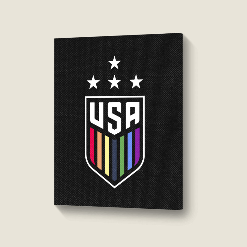 Uswnt Lgbtq Portrait Canvas Print | Artistshot