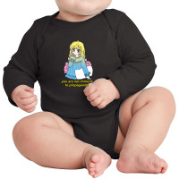 You Are Not Immune To Propaganda Kawai Meme Design Long Sleeve Baby Bodysuit | Artistshot