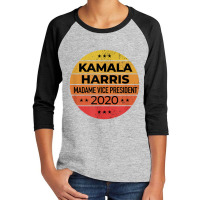 Kamala Madam Vice President 2020 Youth 3/4 Sleeve | Artistshot