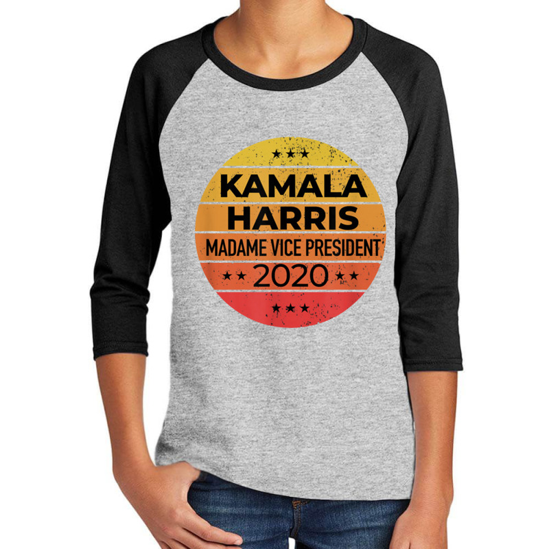 Kamala Madam Vice President 2020 Youth 3/4 Sleeve | Artistshot