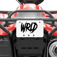 Wrld Singer 999 Atv License Plate | Artistshot