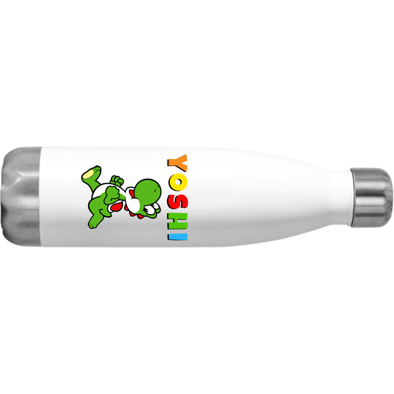 Yoshi Funny Stainless Steel Water Bottle | Artistshot