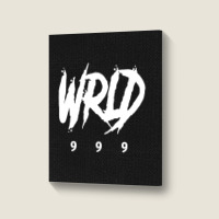 Wrld Singer 999 Portrait Canvas Print | Artistshot