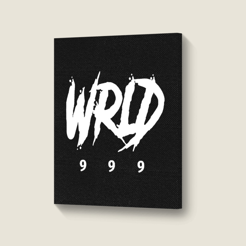 Wrld Singer 999 Portrait Canvas Print | Artistshot