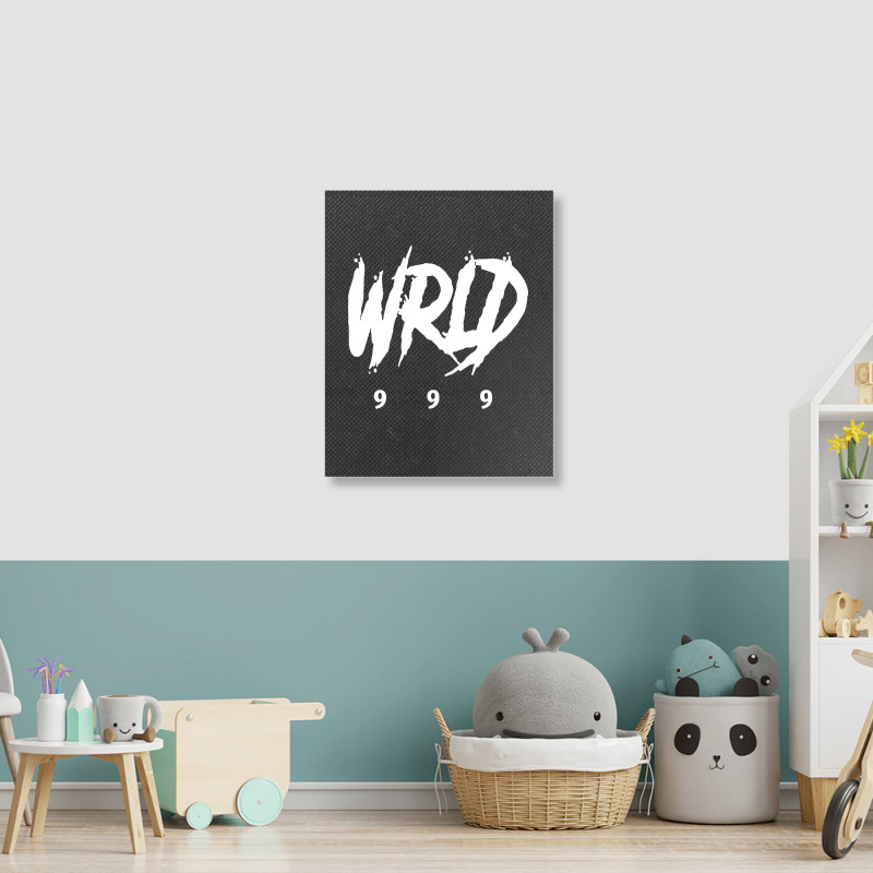 Wrld Singer 999 Portrait Canvas Print | Artistshot