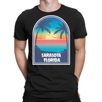 Sarasota T  Shirt Sarasota Florida F L Vintage Retro T  Shirt T-shirt | Artistshot