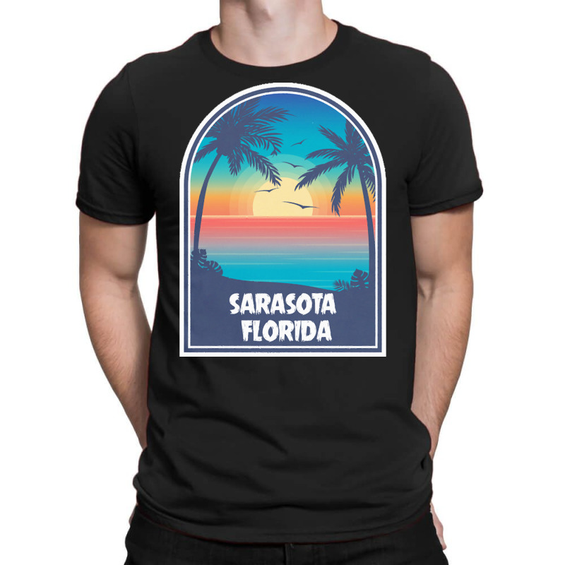 Sarasota T  Shirt Sarasota Florida F L Vintage Retro T  Shirt T-Shirt by raftdesign | Artistshot