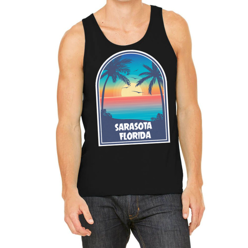 Sarasota T  Shirt Sarasota Florida F L Vintage Retro T  Shirt Tank Top by raftdesign | Artistshot