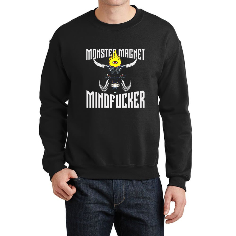 Monster Magnet Crewneck Sweatshirt by saterseim | Artistshot