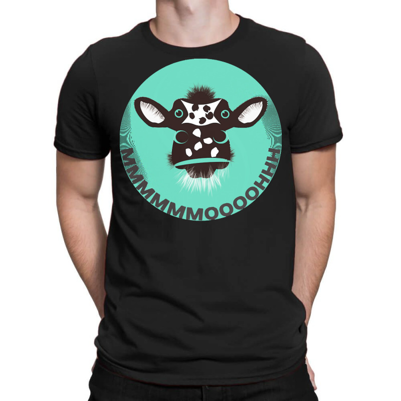 Cow T  Shirt Screaming Cow T  Shirt (3) T-Shirt by freddy08359 | Artistshot