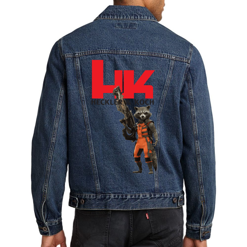 Hk Heckler And Koch Men Denim Jacket | Artistshot