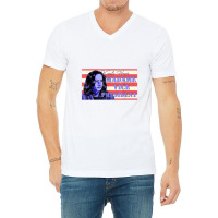 Madame Vice President Kamala V-neck Tee | Artistshot