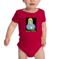 Metal Aesthetic Nihilist Meme Design Baby Bodysuit | Artistshot