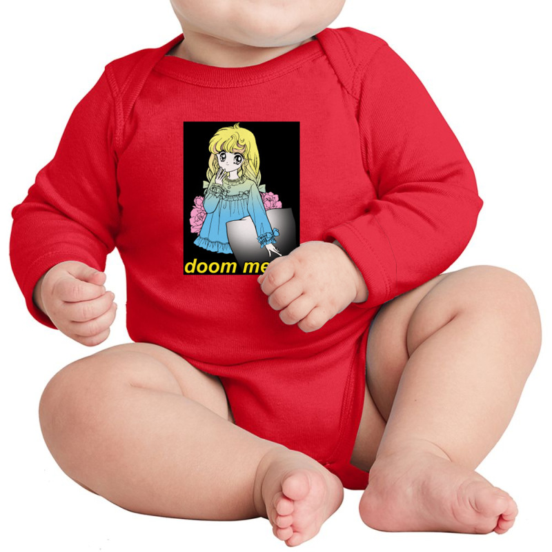 Metal Aesthetic Nihilist Meme Design Long Sleeve Baby Bodysuit by oragumun | Artistshot