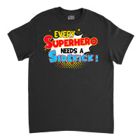 Kids Every Superhero Needs A Sidekick Brother Sister T Shirt Classic T-shirt | Artistshot