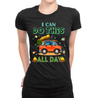 Camp Camping I Canall Day Funny T Camper Ladies Fitted T-shirt | Artistshot