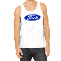 Fuck Blue Tank Top | Artistshot