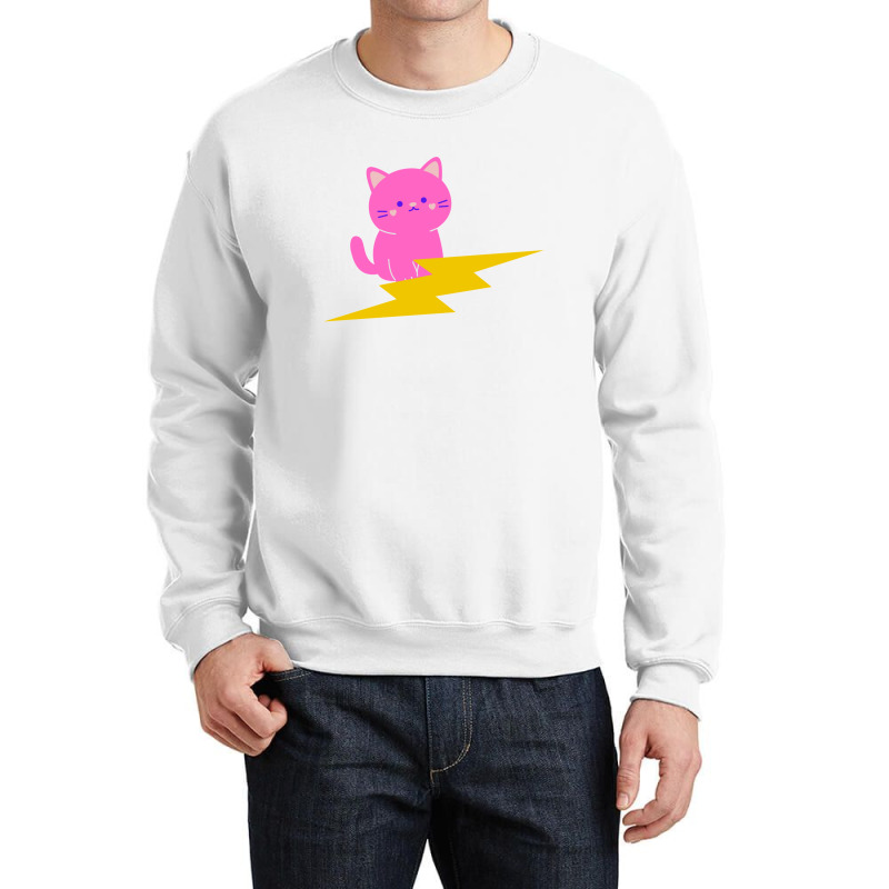 Thunder Cat Crewneck Sweatshirt | Artistshot