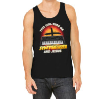 Runner Run Runner This Girl Runs On Synthesizer And Jesus Gift158 Run Tank Top | Artistshot