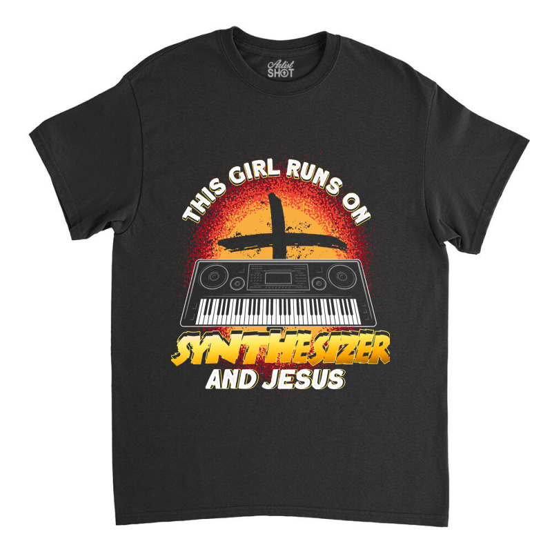 Runner Run Runner This Girl Runs On Synthesizer And Jesus Gift158 Run Classic T-shirt | Artistshot