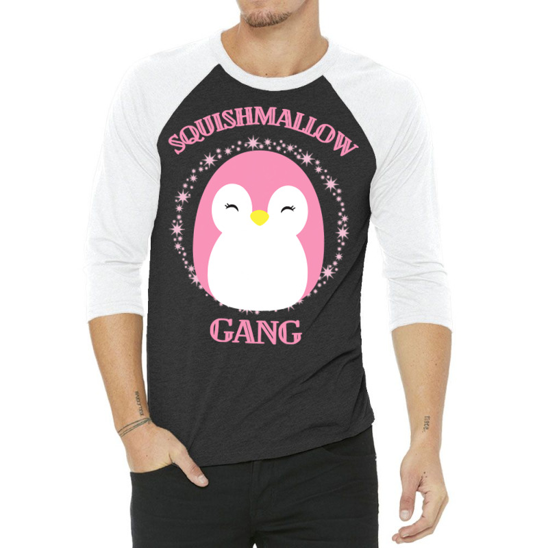 Penguin Bird Cute Squishmallow Gang Penguin Twinkle Costu Kid Girl Tod 3/4 Sleeve Shirt | Artistshot