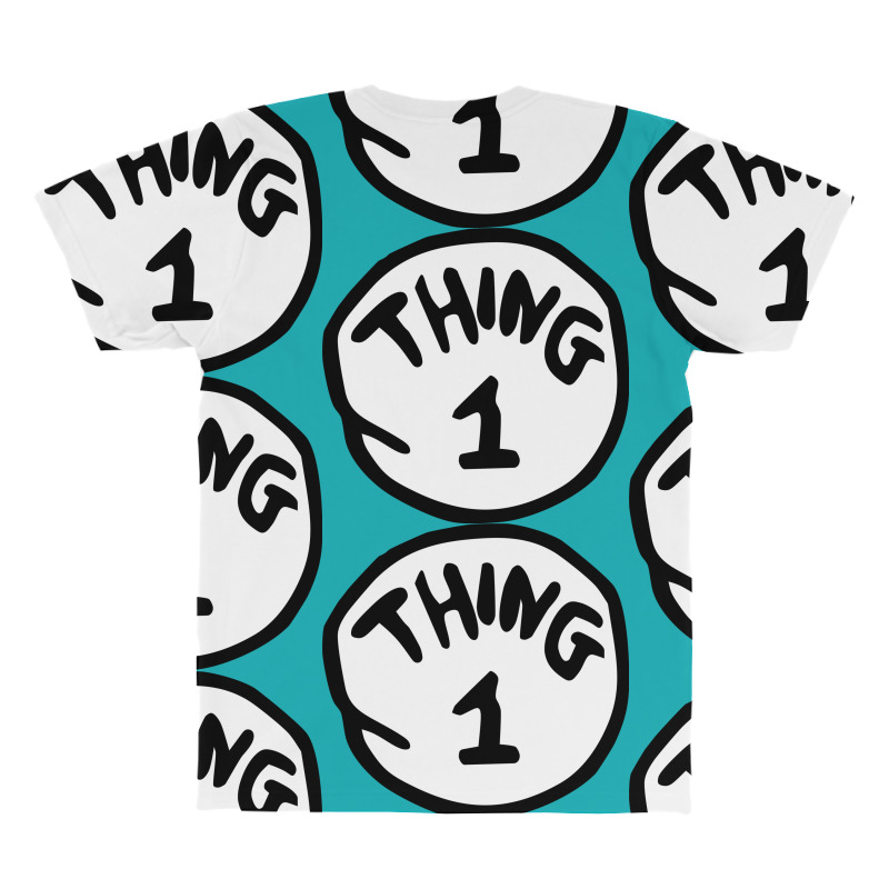 Thing 1 All Over Men's T-shirt | Artistshot