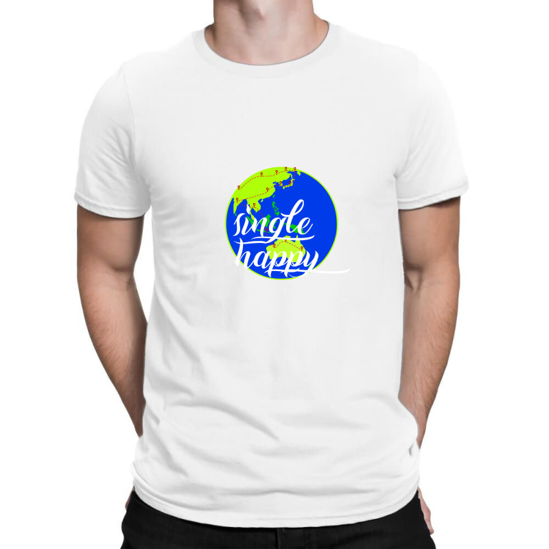 Quotes Single Happy T-shirt | Artistshot