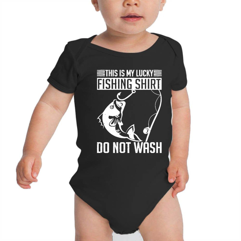 Fishing T  Shirt Fisherman Angle Fish Angling Funny Fishing T  Shirt Baby Bodysuit by freddy08359 | Artistshot