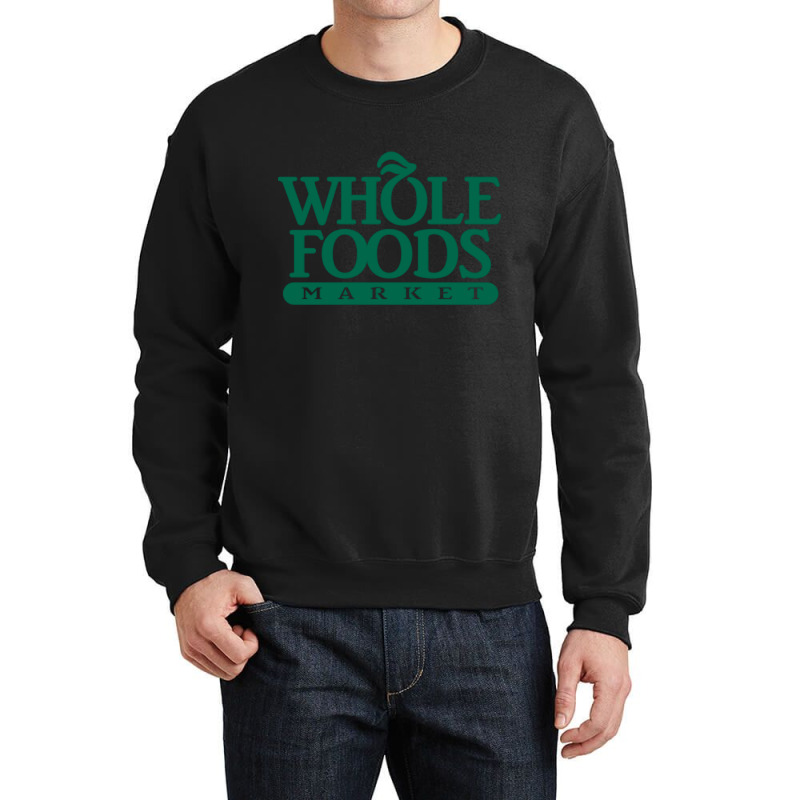 Whole Foods Market Merch Crewneck Sweatshirt By Adorablesun