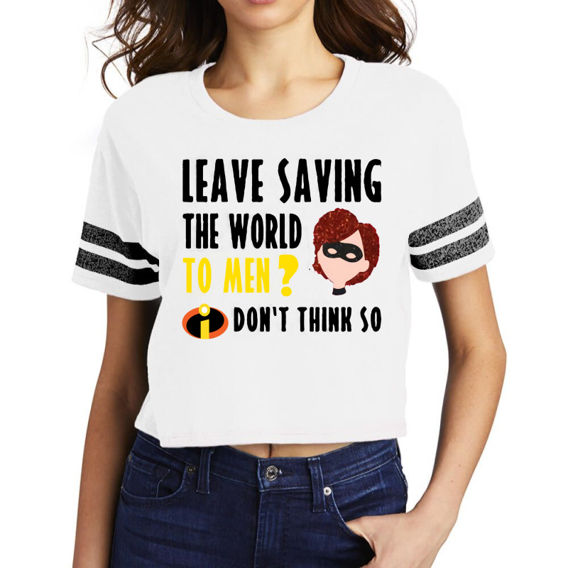 The Incredibles Glitter Scorecard Crop Tee by lindumawardi | Artistshot