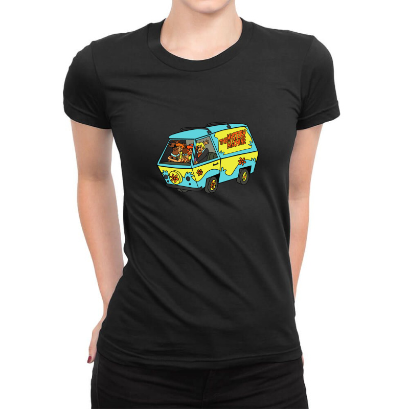 The Mystery Machine Ladies Fitted T-Shirt by lamosnandali | Artistshot