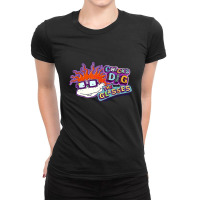 Rugrats Chicks Dig The Glasses Badge Ladies Fitted T-shirt | Artistshot