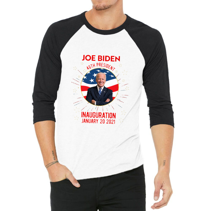 President Joe Biden Kamala Elected Inauguration 2021 3/4 Sleeve Shirt | Artistshot