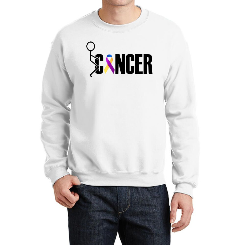 Fuck Bladder Cancer Crewneck Sweatshirt by trokeryth | Artistshot