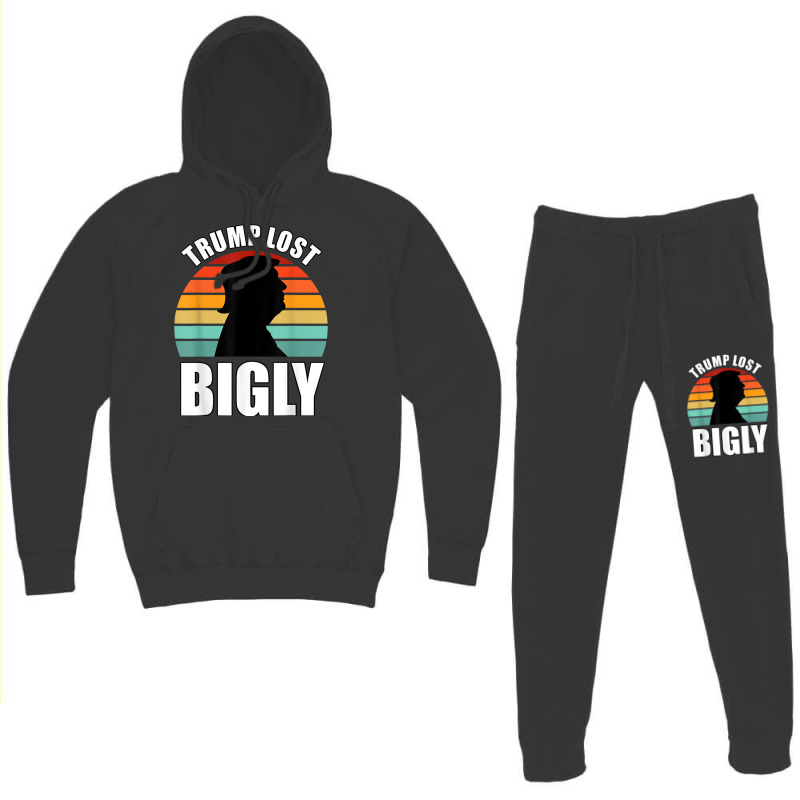 Trump Lost Bigly Hoodie & Jogger Set | Artistshot